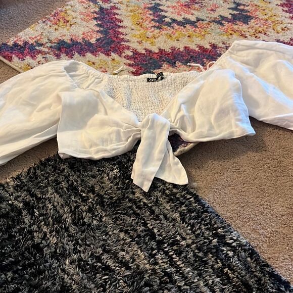 Zara large crop top - Picture 4 of 6